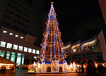 大阪夜景052：梅田：スカイビルのクリスマス