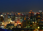 大阪夜景086：梅田：スカイビル空中展望台