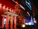 大阪夜景132：梅田：HEPのクリスマスツリー