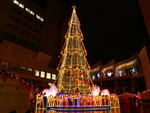 大阪夜景134：梅田：スカイビルのクリスマス