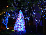 大阪夜景166：京橋：読売テレビ前のクリスマス