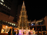 大阪夜景206：梅田：梅田スカイビルのクリスマス