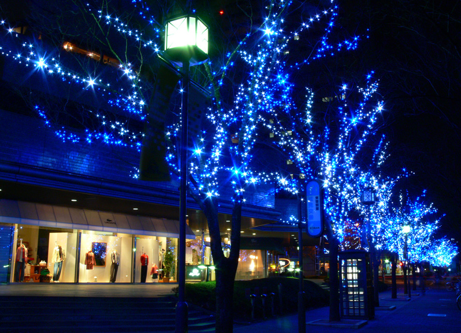 大阪 ビジネスパーク：OBP(大阪ビジネスパーク)周辺の夜景/イルミネーション１
