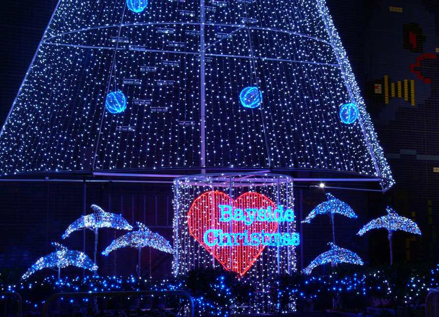 大阪 天保山：ベイサイドクリスマス2006海遊館前アクアツリー2