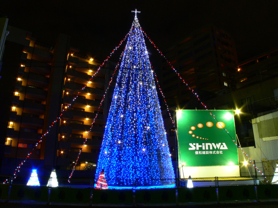 大阪 梅田：ツリーの森、クリスマスツリー１