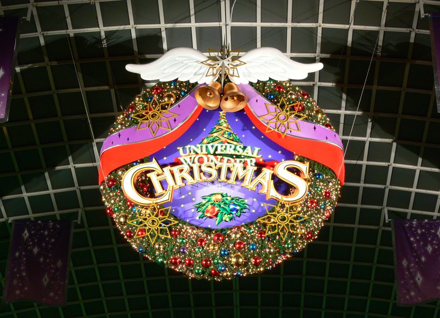 USJ（ユニバーサルスタジオジャパン）2006年クリスマス夜景008