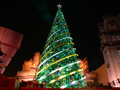USJクリスマス夜景001：クリスマスツリー